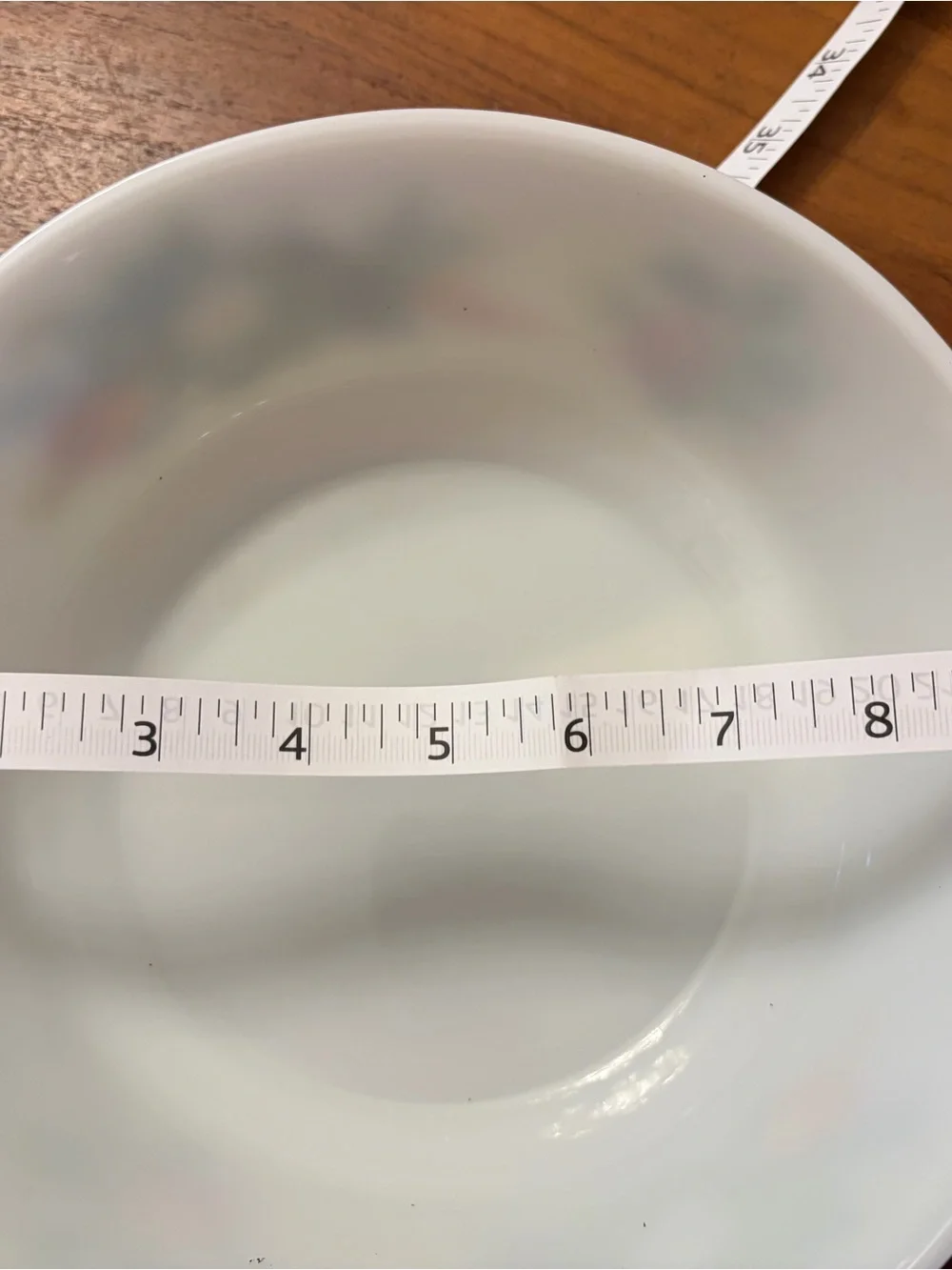 Pyrex white milk